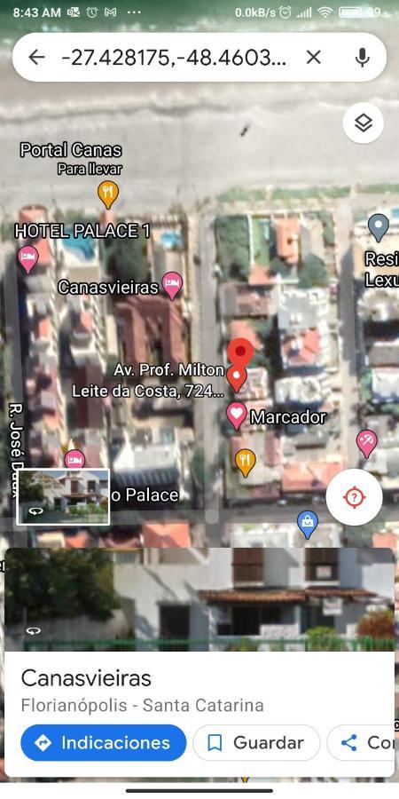 Apartamento Inteiro Dois Quartos Melhor Localizacao Pes Na Areia Florianopolis Exterior photo